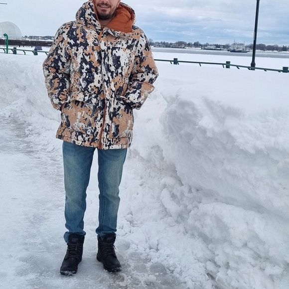 Men's Camouflage Winter Jacket - Picture 1 of 1